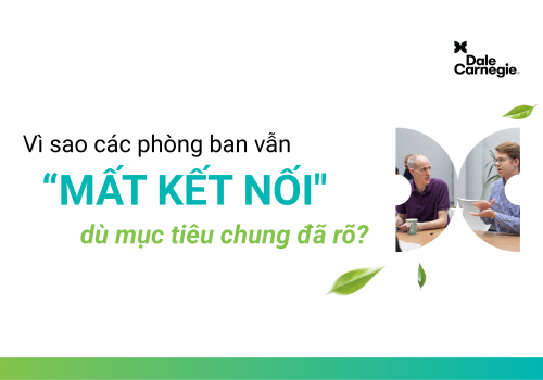 Vì sao các phòng ban vẫn “mất kết nối”? Góc nhìn từ “điểm mù” của lãnh đạo