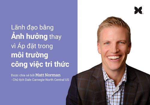 Lãnh đạo bằng Ảnh hưởng thay vì Áp đặt trong Môi trường Công việc Tri thức