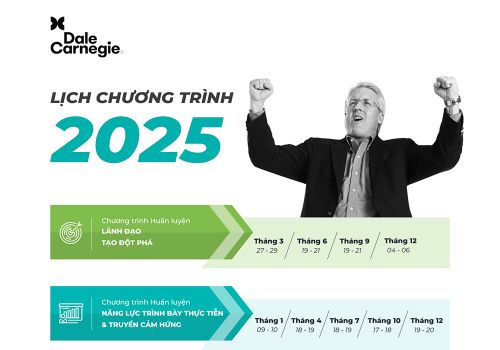 Lịch Chương trình Tiêu chuẩn Dành cho Cá nhân năm 2025